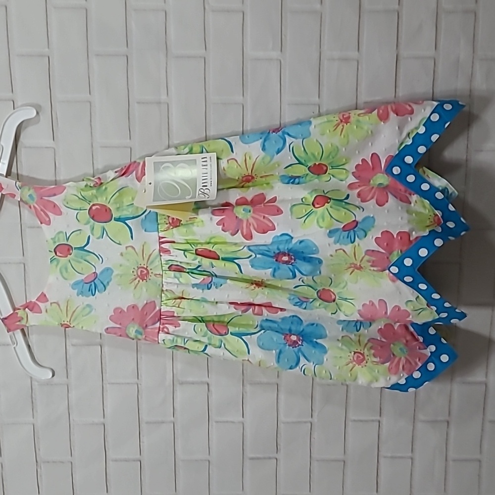 NWT  Bonnie Jean girls' floral sundress